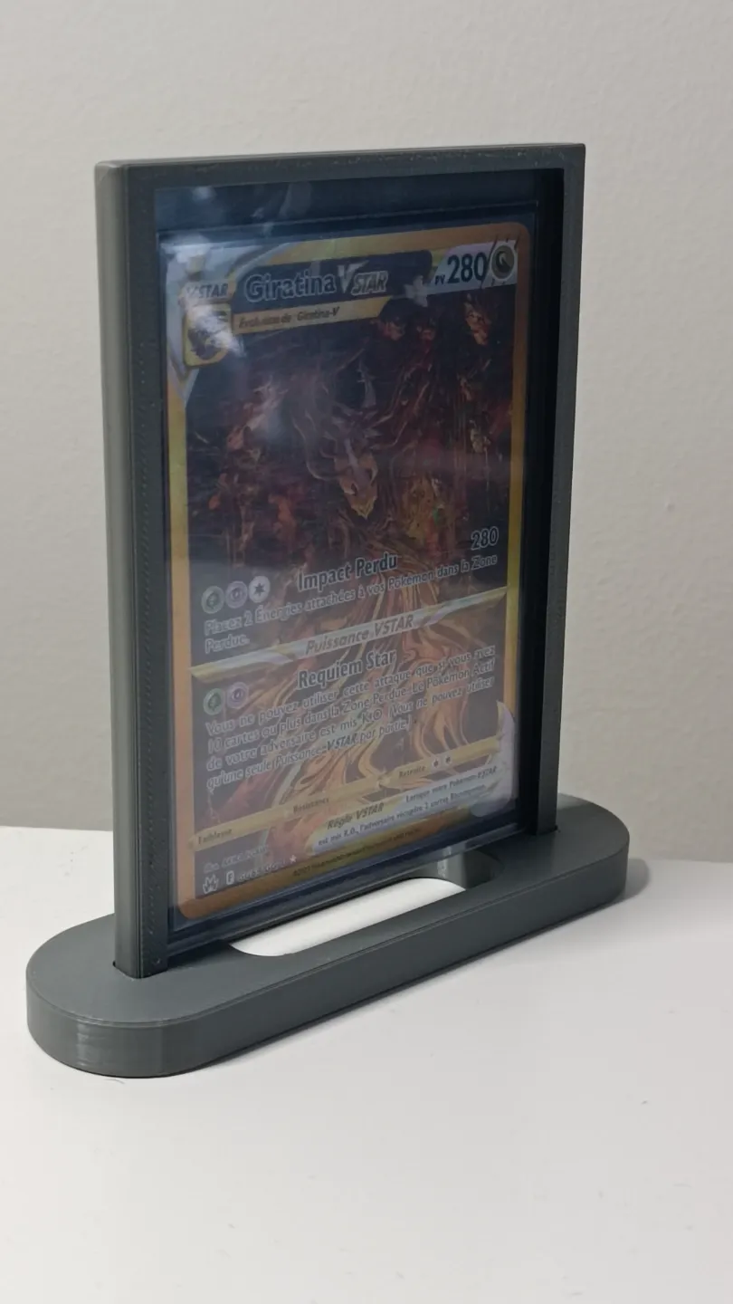 top loader card display stand - Free 3D Print Model - MakerWorld