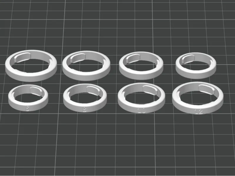 Velia Smart Ring Sizers
