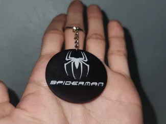 SpiderMan Keychain