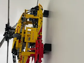 Technic (9396) Rescue Helicopter Wall Mount