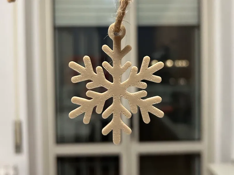 Snowflake - Christmas tree decoration