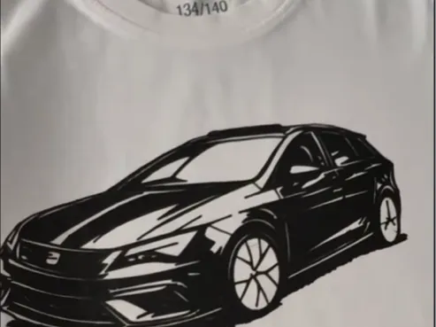 cupra tshirt aufdruck
