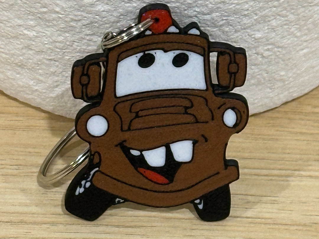 mater from the cars movie Keychain