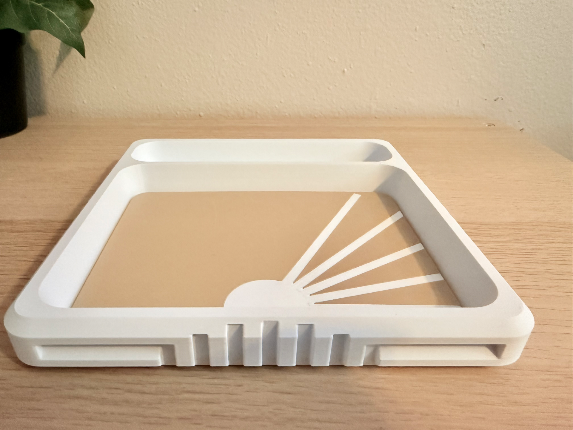 Sunburst Dice Tray & Desk Organizer