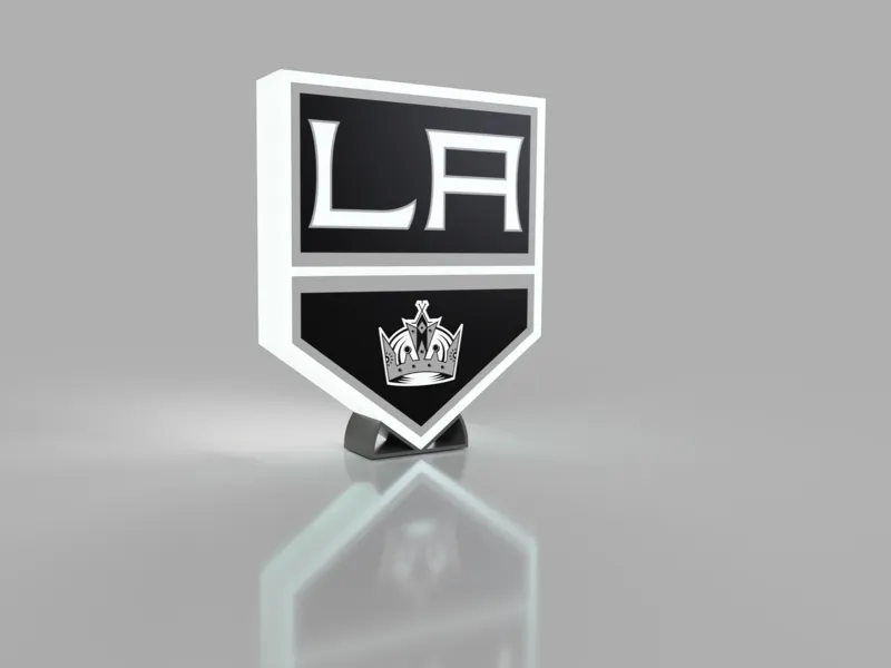 LA Kings Logo Lightbox