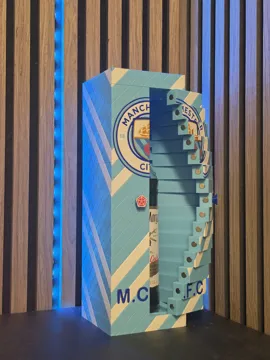 Caja o estuche: Manchester City Folding Door Display Box — vista de referencia 5