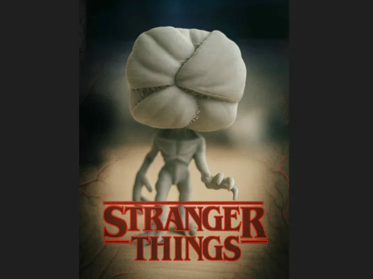 Stranger Things Demogorgon model
