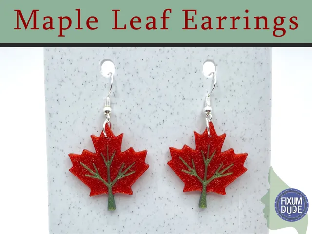 Maple Leaf Earrings