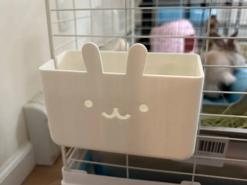 兔子造型宠物笼子容器