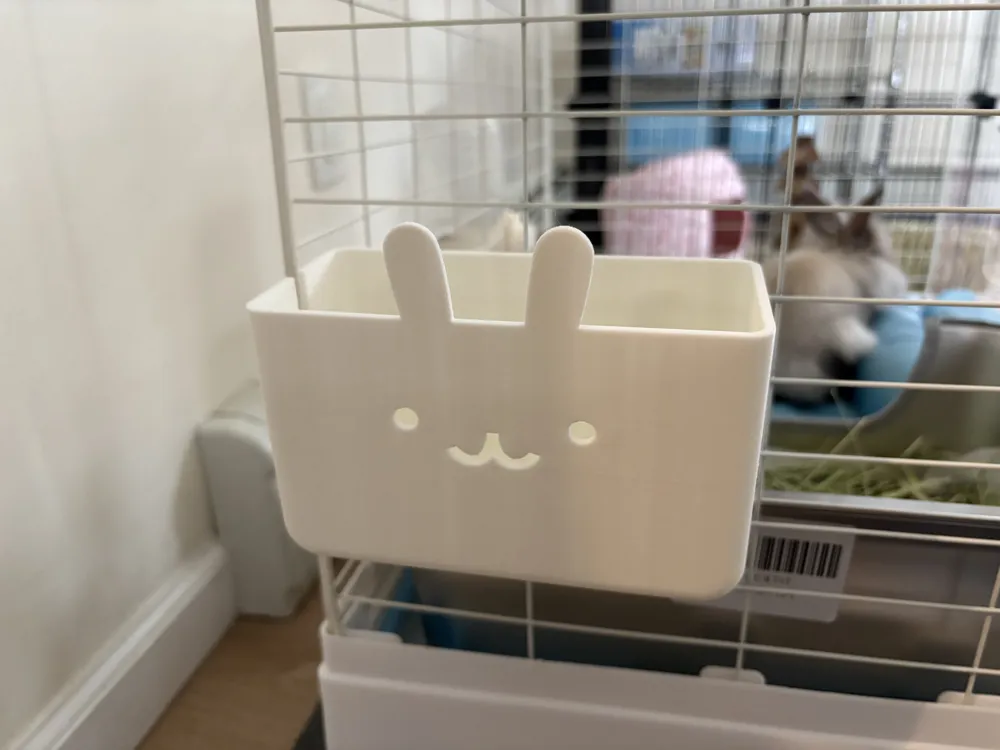 Colgate Rabbit Container Rabbit-shaped Pet Cage Container - Free 3D Print Model - MakerWorld