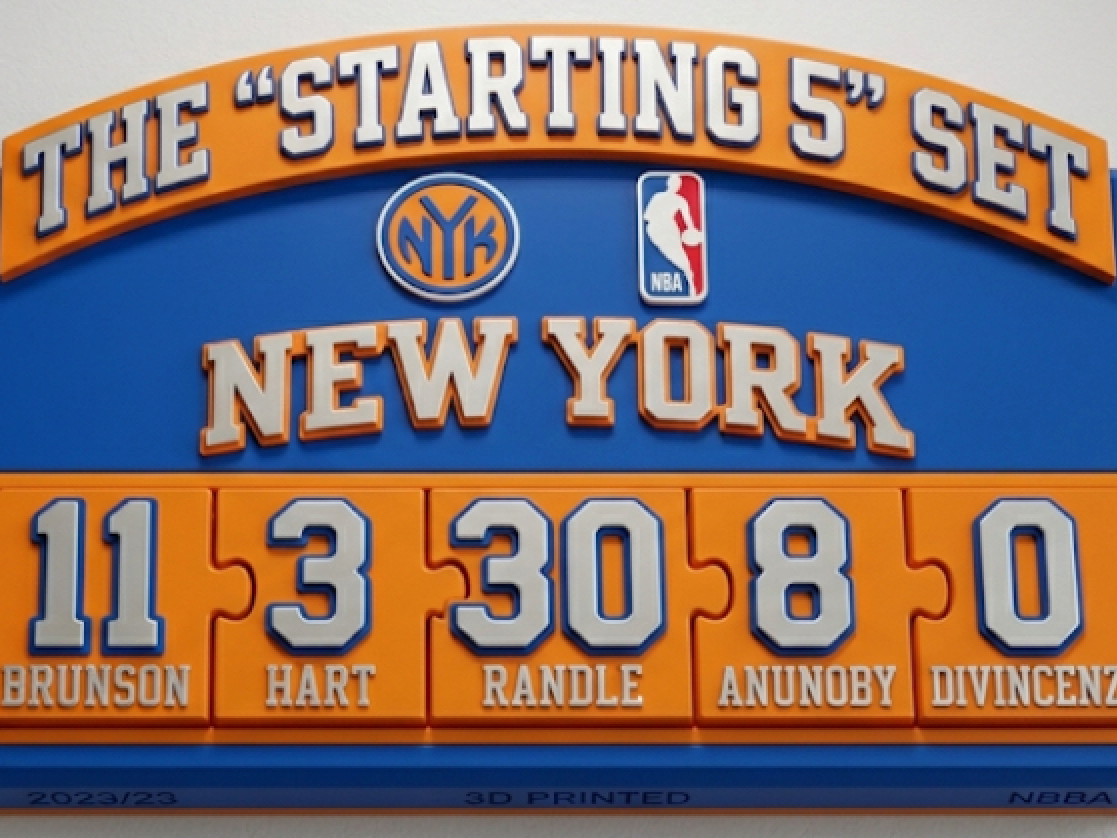 Knicks Scoreboard AMS