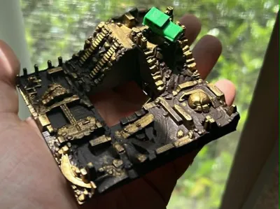 Micro Jeep Crawler Track Diorama