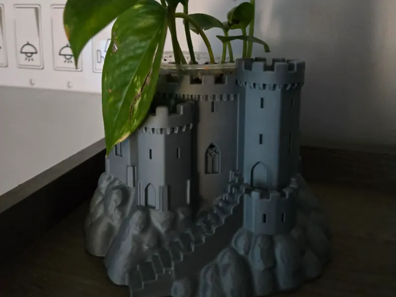 Medieval Castle Planter