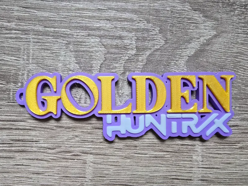 Llavero Golden Huntrix