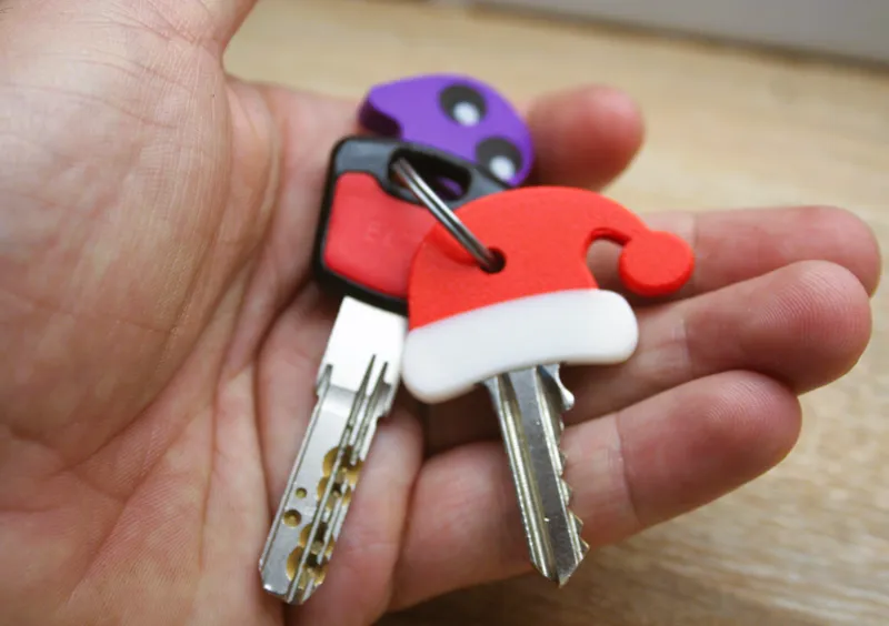 Keychain Santa's hat