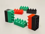 Фигурка Brick с шипове