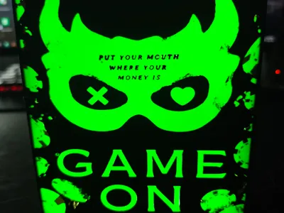 Game On Light Box 