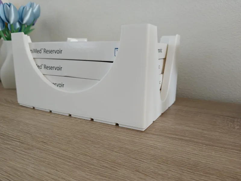 Minimed reservoir box holder gridfinity