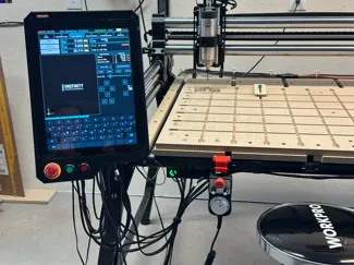 Masso MPG storage hook for Onefinity Elite CNC