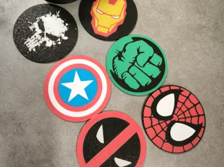Dessous de verre Marvel