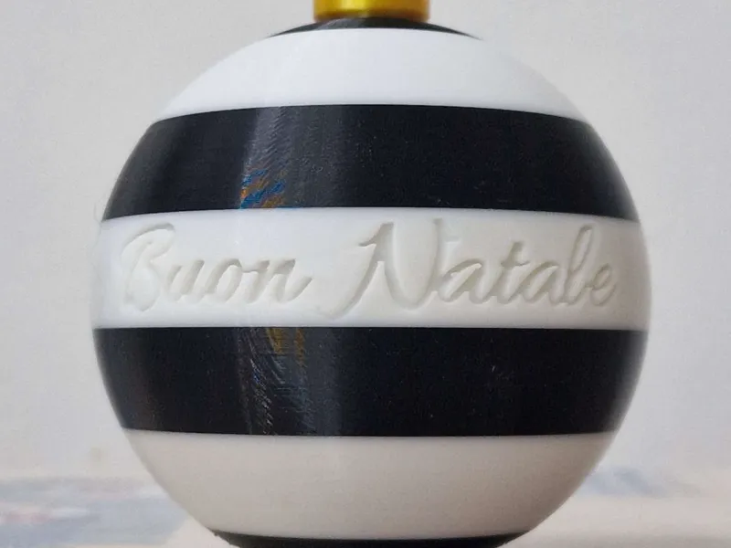 Ornamental Juventus Christmas Ball