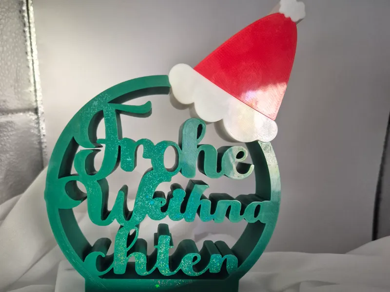 Merry Christmas / Frohe Weihnachten Deko