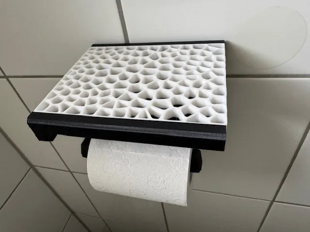 WC Toilettenpapier Halter mit Ablage