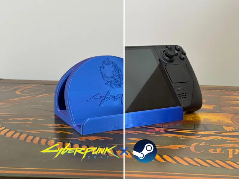 Cyberpunk 2077 Steam Deck Stand – Gamer Edition