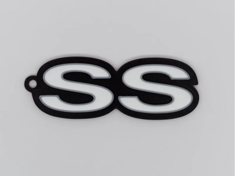 Chevrolet SS Emblem Keychain