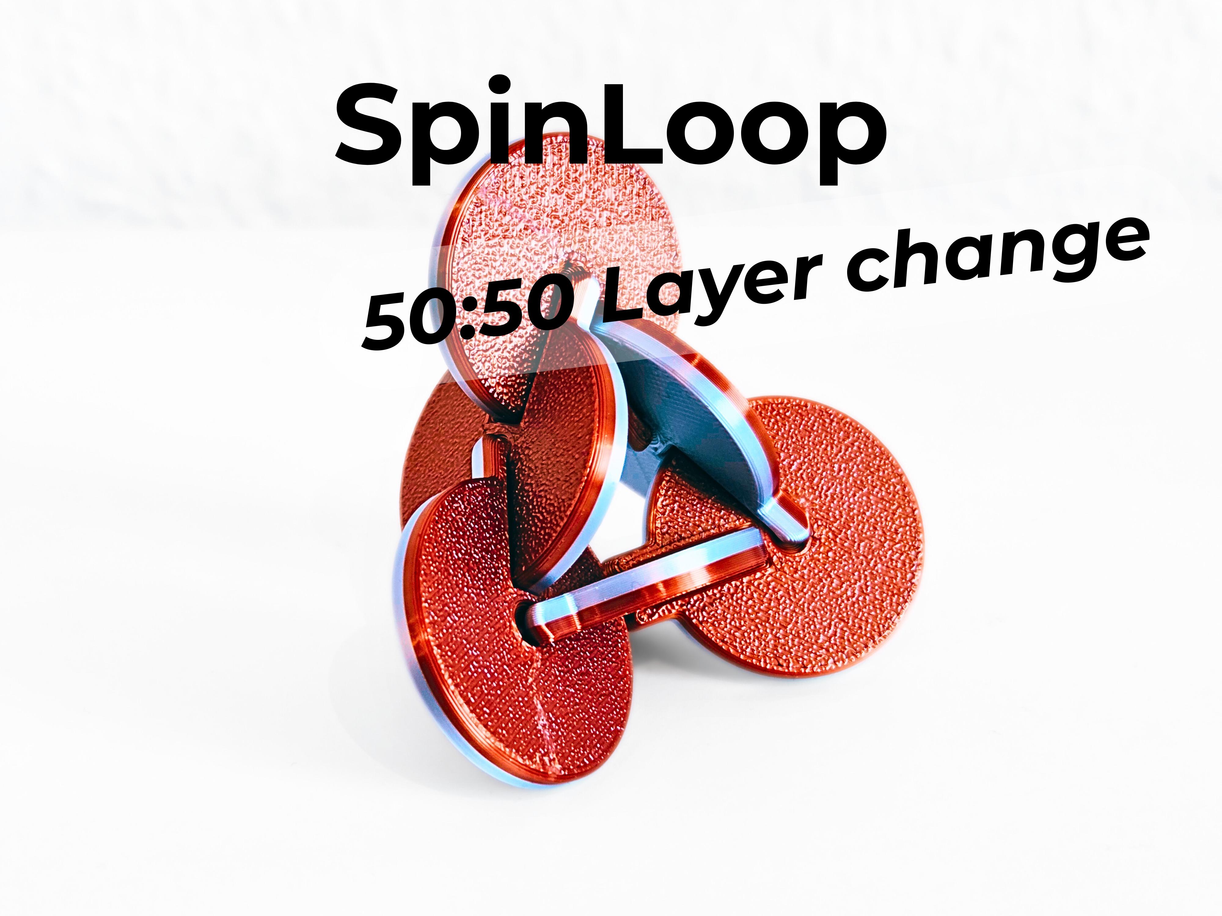 Miniatura 4 do modelo 3D SpinLoop – Rotating Disc Loop. 30min print