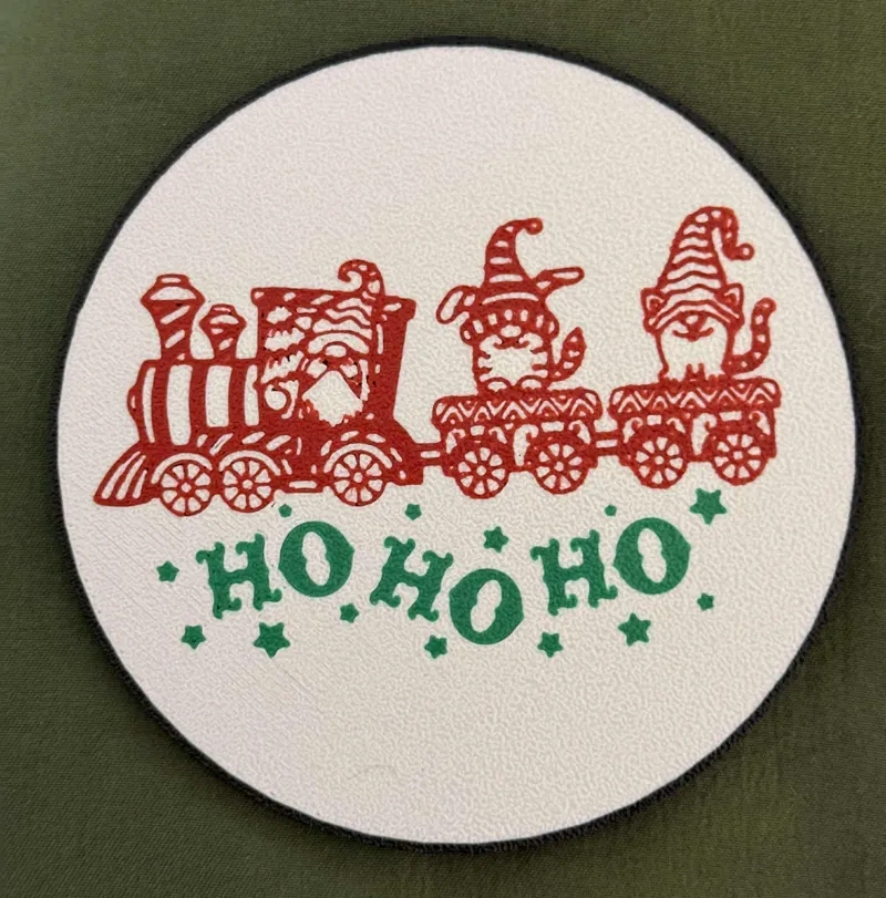 HOHOHO Christmas Coaster
