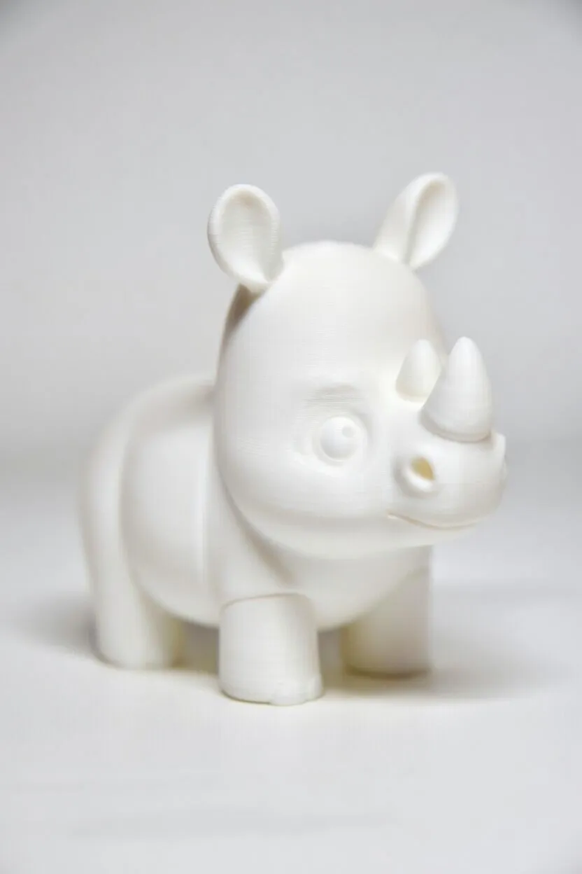 Cute lil' rhino - Free 3D Print Model - MakerWorld