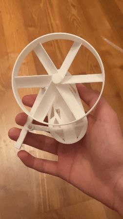 perfected, small hand fan