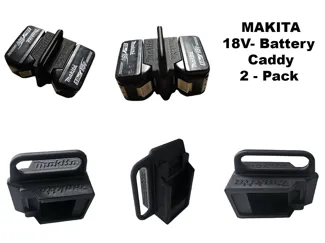 MAKITA 18V Battery Caddy 2-Pack