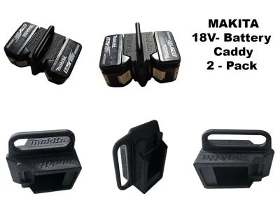 MAKITA 18V Battery Caddy 2-Pack