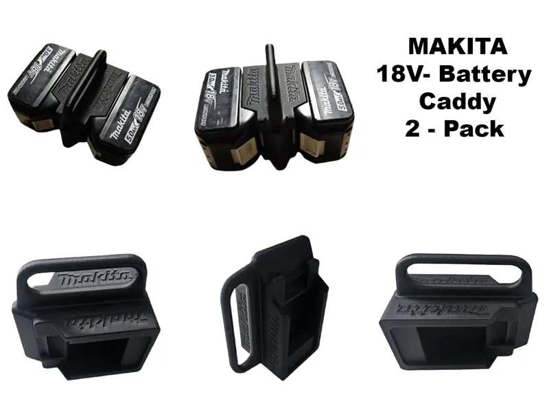 MAKITA 18V Battery Caddy 2-Pack