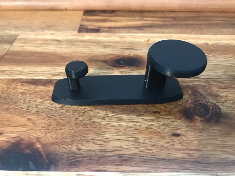 Classy Wall hook with Command strip base