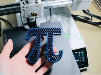 Pi symbol (pi day)