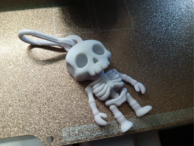Skelly Cute Evil Keychain
