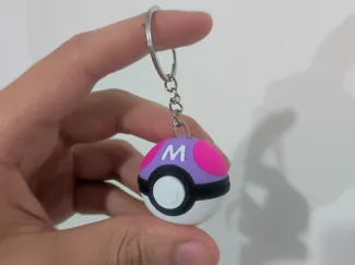 Masterball Keychain Clicker
