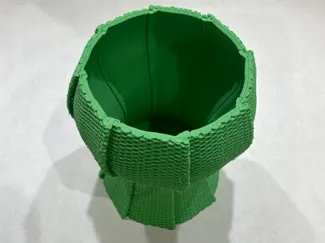 woven vase