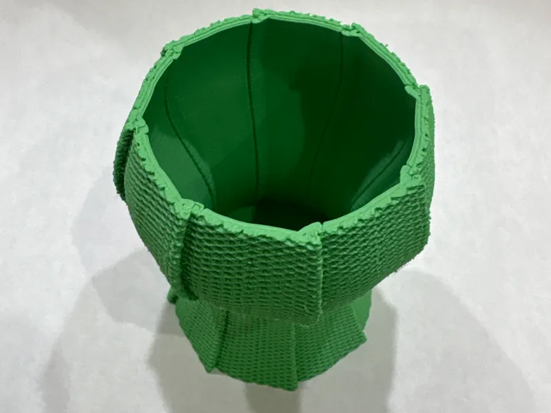 woven vase