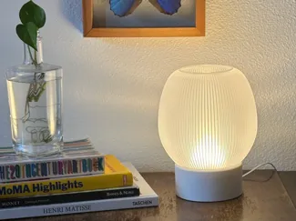 Minimalist Olive Shaped Lamp - Bambu LED Kit