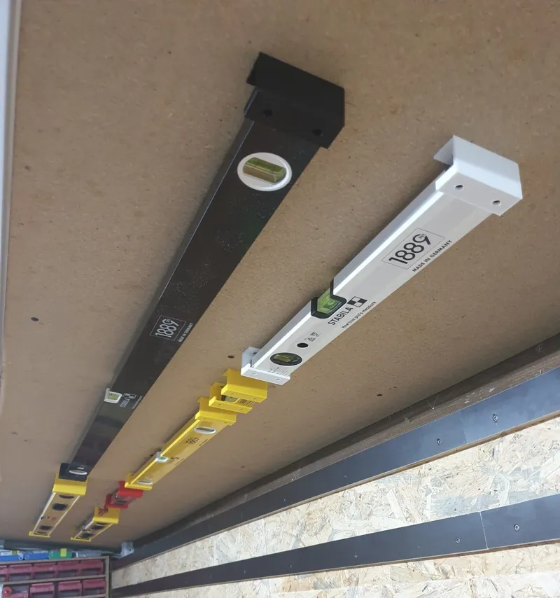 Holder / Mount spirit level - Halter Wasserwaagen