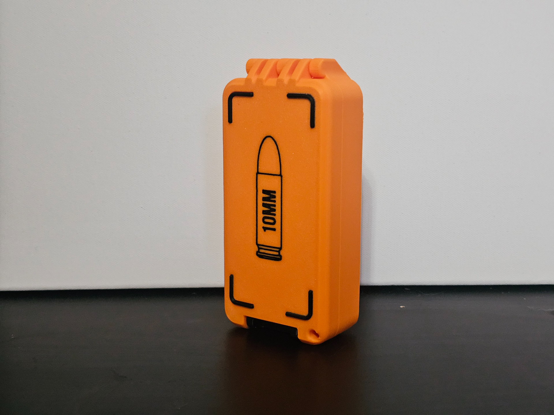 10mm Ammo Box - 50 Rounds - Stackable