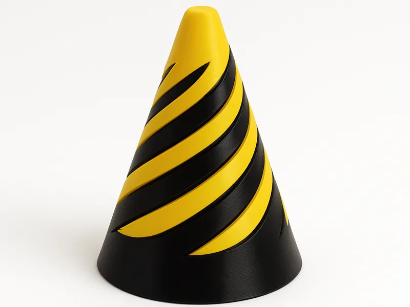 Spiral Cone – Dual-Color Print