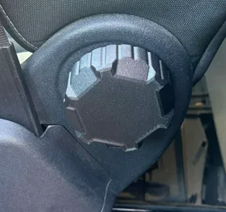 Driver's seat adjustment knob  Ford Transit Custom
