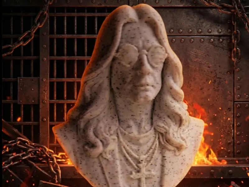 Ozzy Osbourne Bust - 10cm