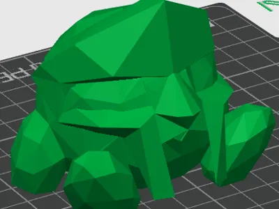 Low poly MF Kirby