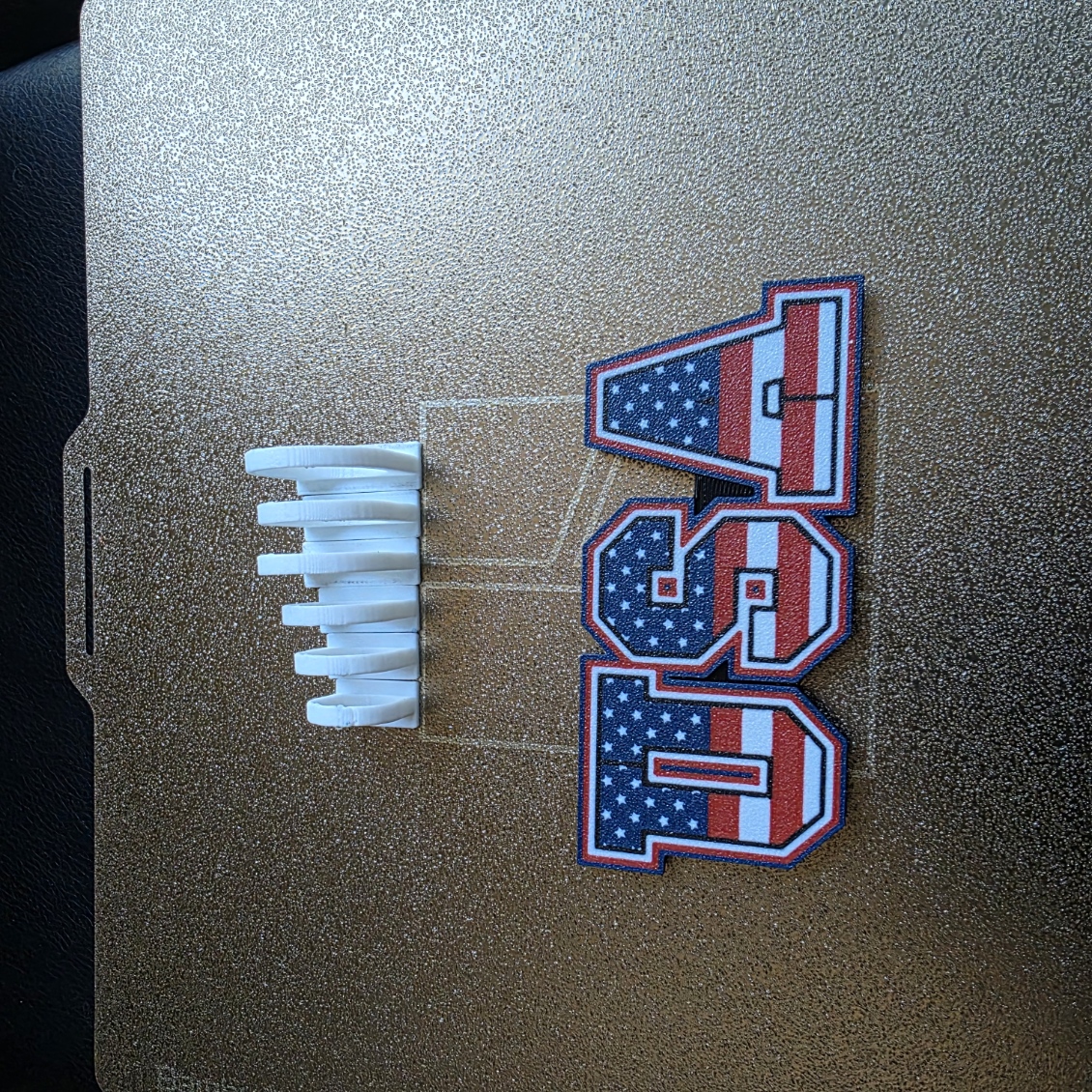 Miniatura 1 do modelo 3D USA Hype Ring 